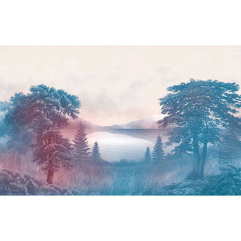 Fotobehang - Forestland 400x250cm - Vliesbehang