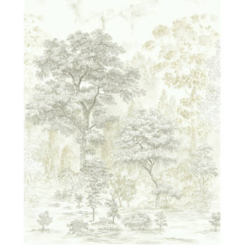 Fotobehang - Noble Trees 200x250cm - Vliesbehang