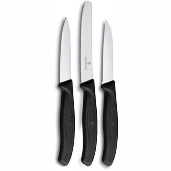 Victorinox Schilmessenset Zwart - 3-Delig