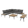 Outdoor Living loungeset Arezzo - antraciet