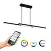 EGLO connect.z Fraioli-Z Smart Hanglamp - 105,5 cm - Zwart - RGB