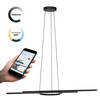 EGLO connect.z Zillerio-Z Smart Hanglamp - 116 cm - Zwart - Dimbaar