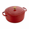 Ballarini Bellamonte braadpan rond 24cm - 4L Rood