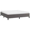 vidaXL Bedframe kunstleer grijs 180x200 cm