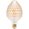 LED Lamp - Aigi Glow Strawberry - E27 Fitting - 4W - Warm Wit 1800K - Amber