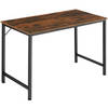 tectake - Bureau Jenkins 120 cm industrieel donkerbruin - 404461