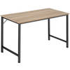 tectake - Bureau Jenkins 140 cm industrieel lichtbruin - 404464