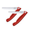 Victorinox SwissClassic Inklapbare Tomatenmessenset - 2-delig - Rood