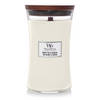 WoodWick Geurkaars Large White Tea & Jasmine - 18 cm / ø 10 cm