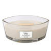 WoodWick - Ellipse HearthWick Flame geurkaars - Wood Smoke - Tot 50 branduren