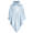 Moodit Poncho Fleece, Mist Blauw - 80 x 80 cm - Polyester