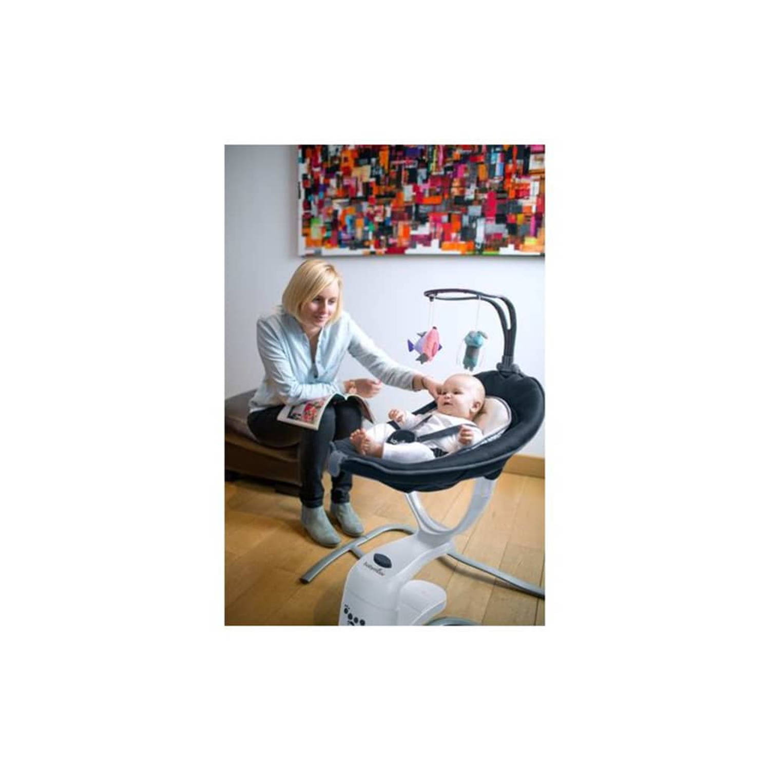 Kenia Charlotte Bronte Omgeving Babymoov Baby schommelstoel automatisch Swoon Motion | Blokker