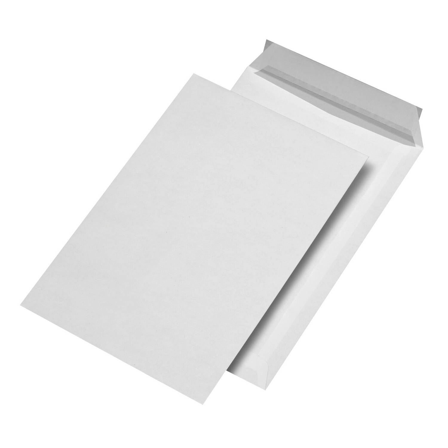 MAILmedia Correspondentie-envelop C5 - kleefstrook - geen venster - wit