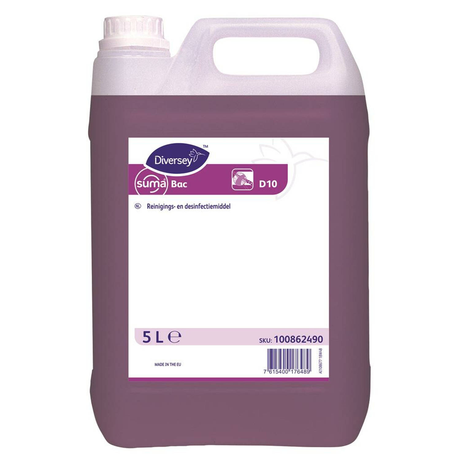 Diversey Suma Bac D10 Reiniging en desinfectie 5 liter