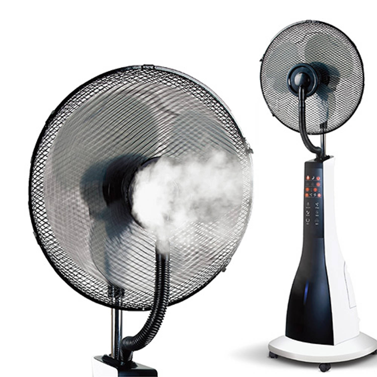 Progenion® Ventilator Met Waternevel - Rotatie en Afstandsbediening - Mist - Water