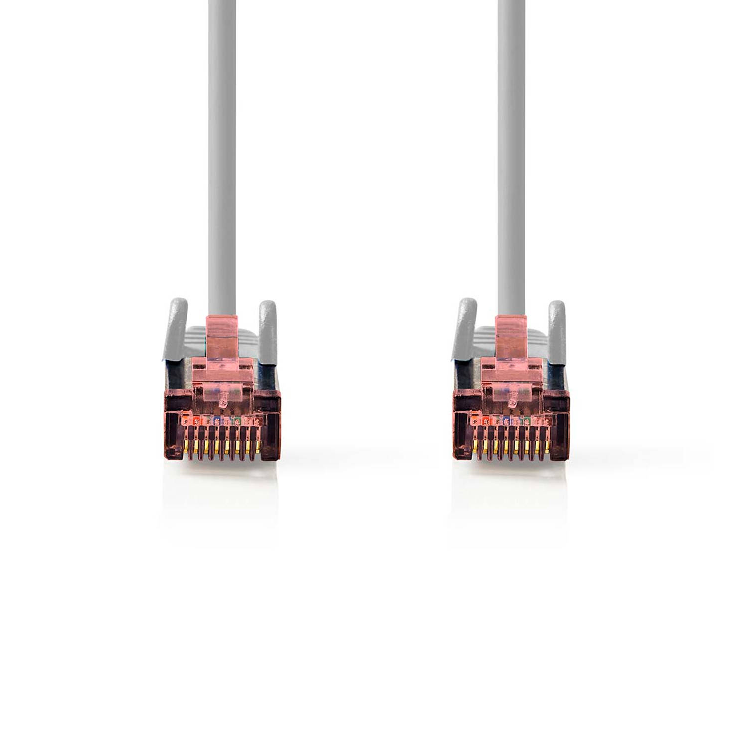 CAT6 S-FTP-Netwerkkabel | RJ45 (8P8C) Male RJ45 (8P8C) Male | 1,0 m | Grijs