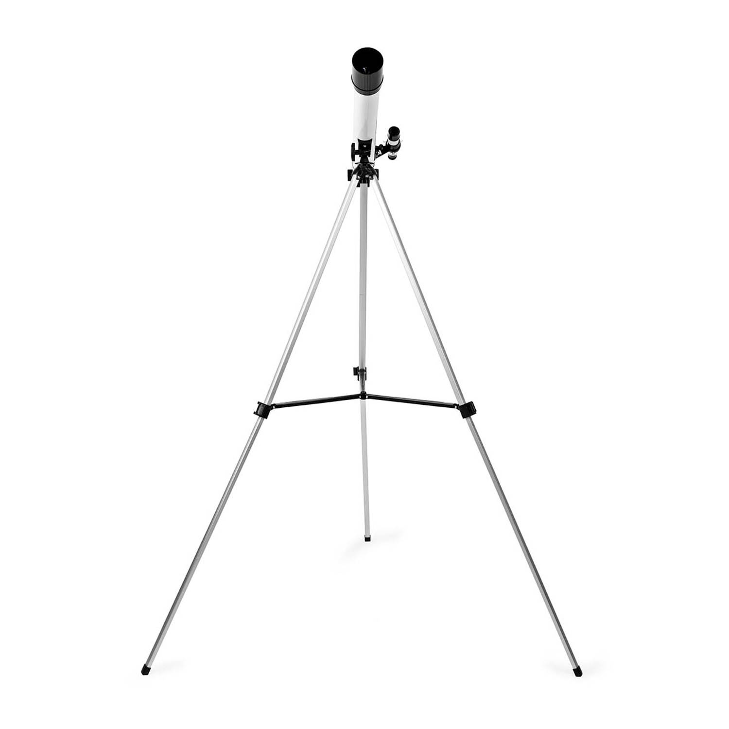 Telescoop | 50 mm | 600 mm | 5 x 24 | Tripod | Wit-Zwart | 1 stuks SCTE5060WT