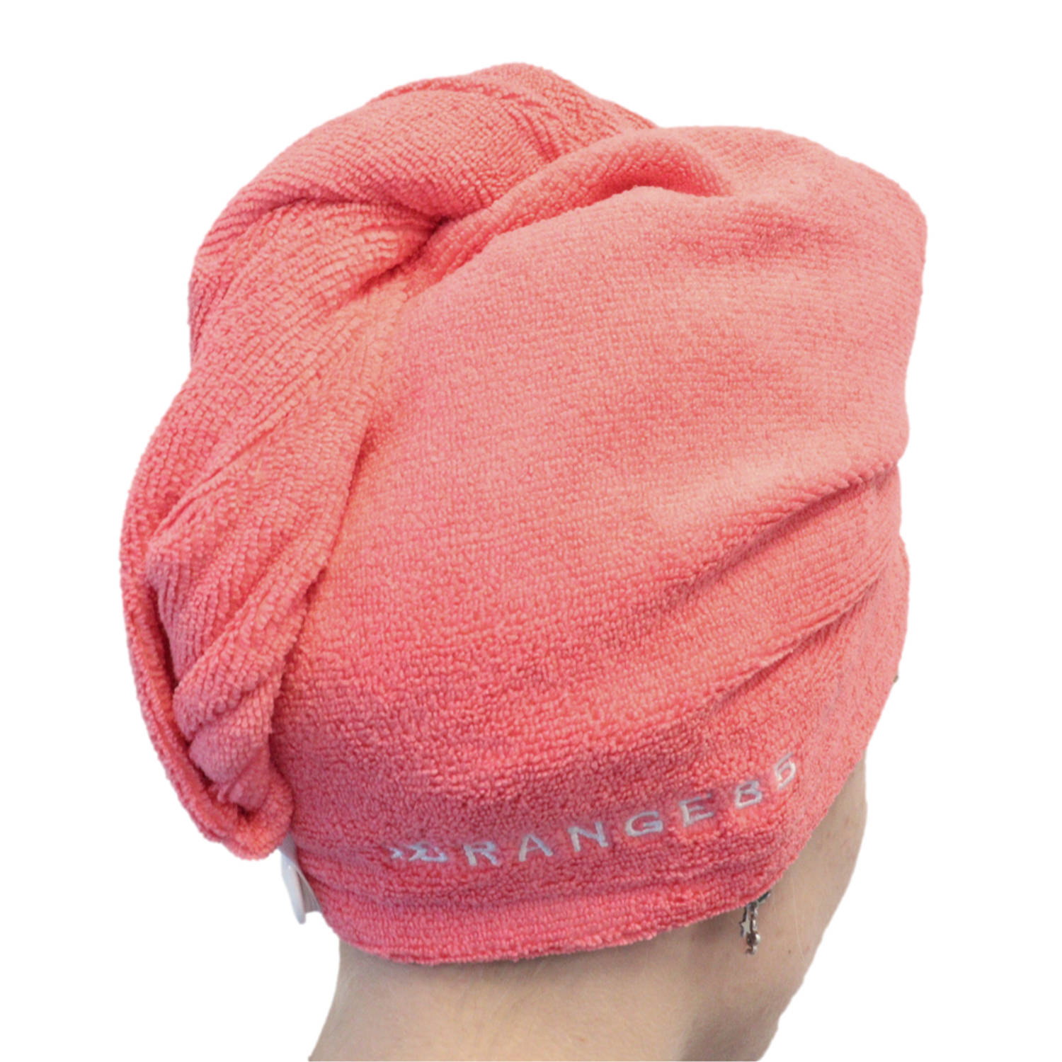 Orange85 Microvezel - Handdoek - Haarhanddoek - Haar - Roze 2 stuks - Microvezel | Blokker