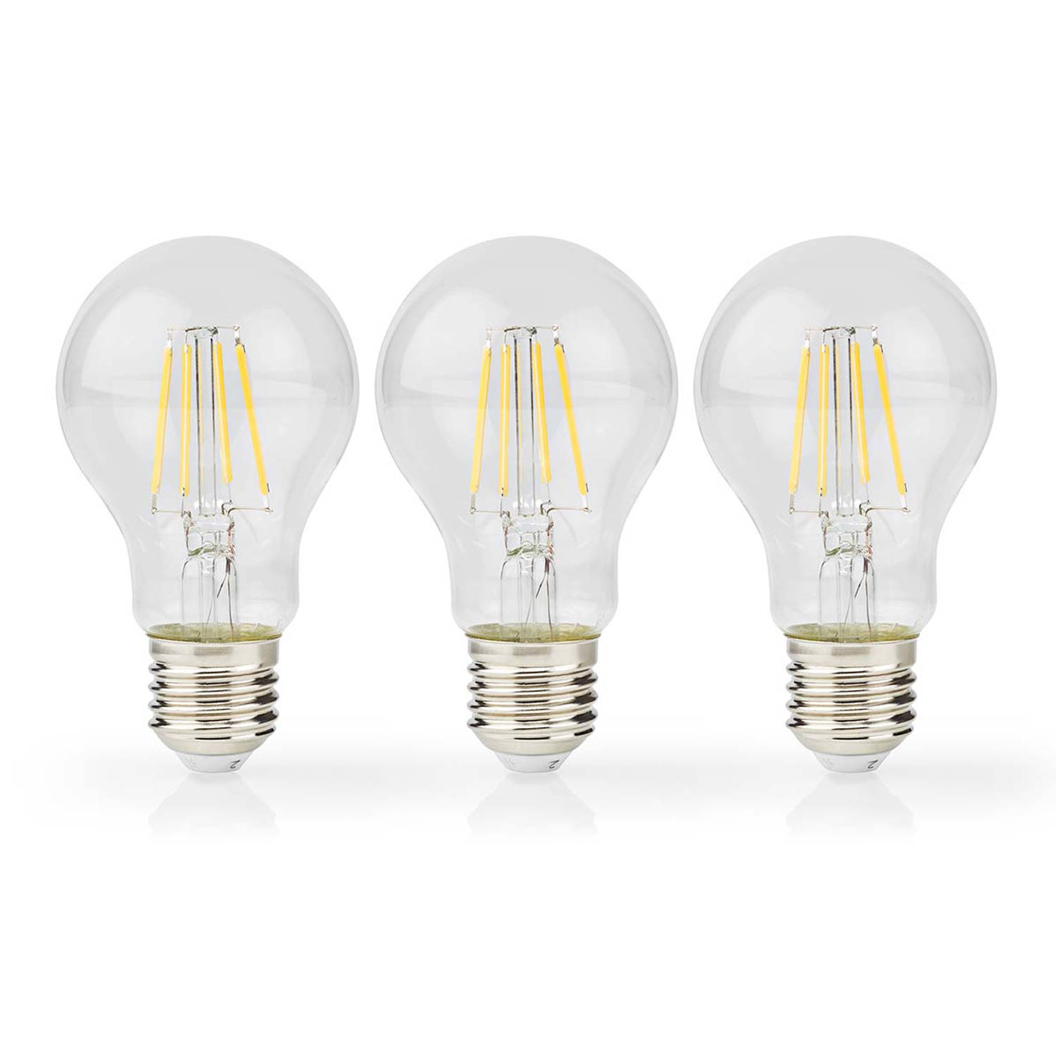 LED-Filamentlamp E27 | A60 | 4 W | 470 lm | 2700 K | 3 stuks | 1 stuks LBFE27A601P3