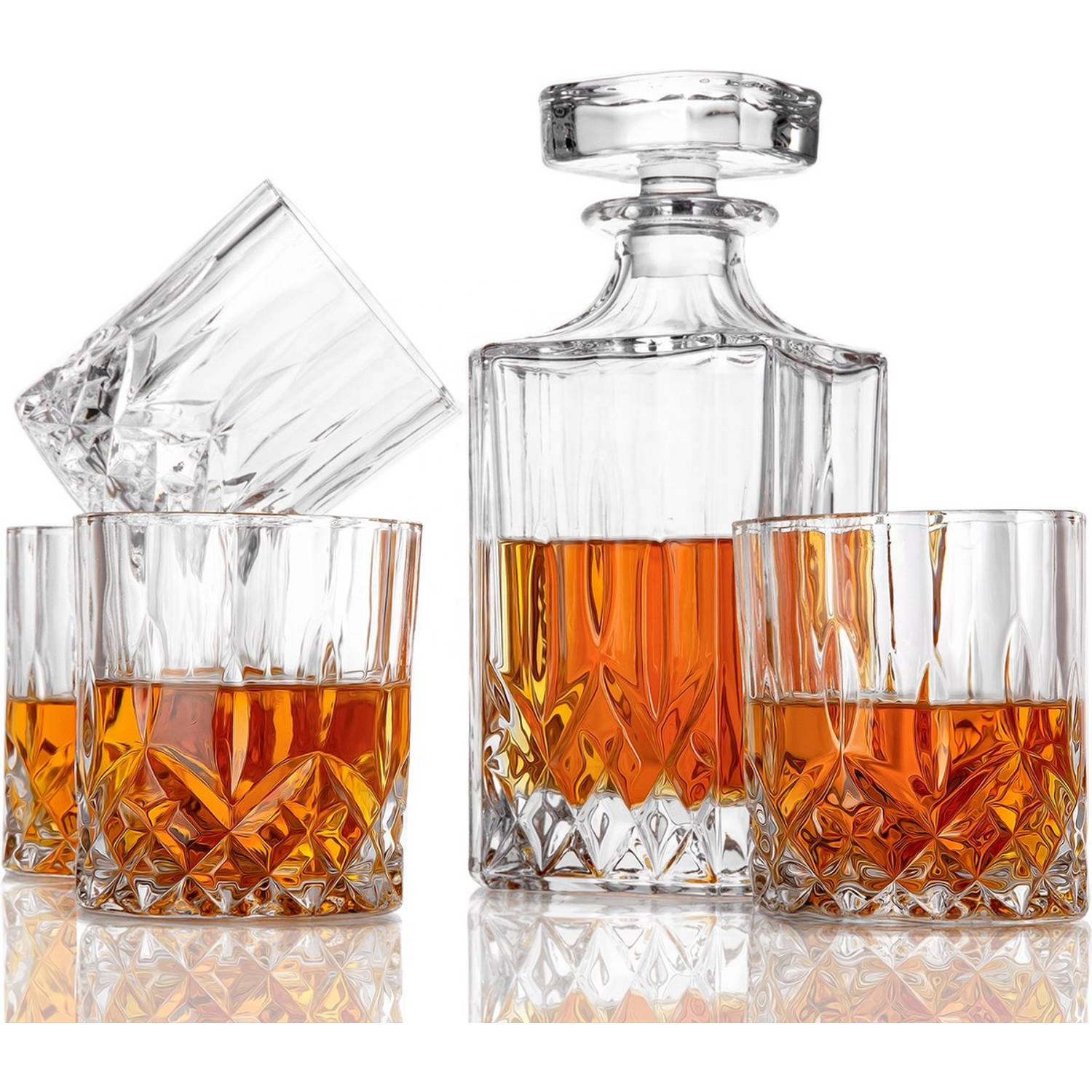 Niceey Whiskeyset Set Van 5 Glas