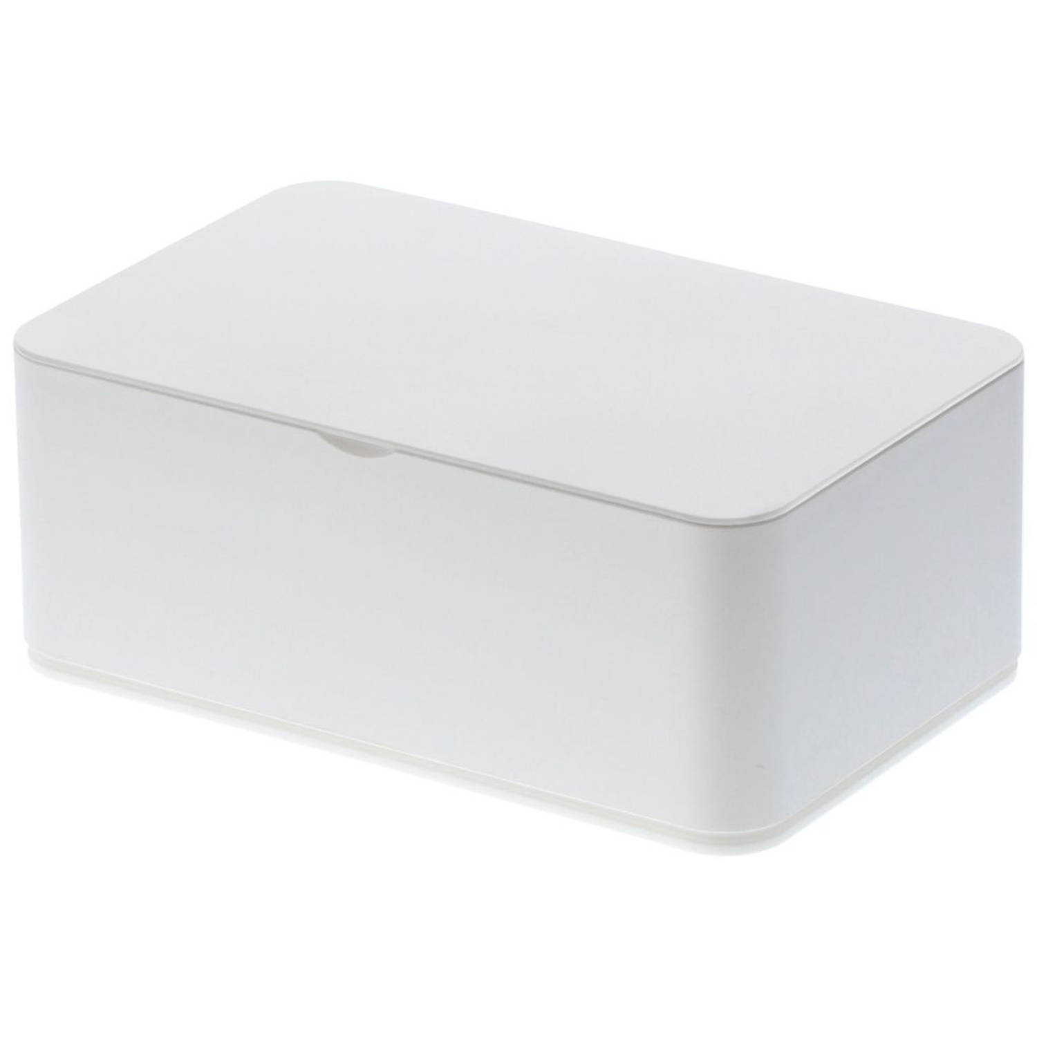 Yamazaki Wet tissue case Smart white