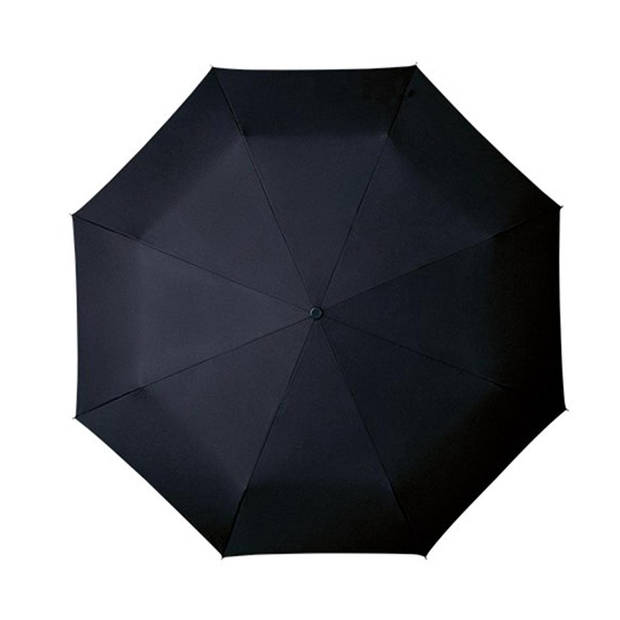 Opvouwbaar paraplu - handopening paraplu - Stevig paraplu met diameter van 90 cm - Zwart