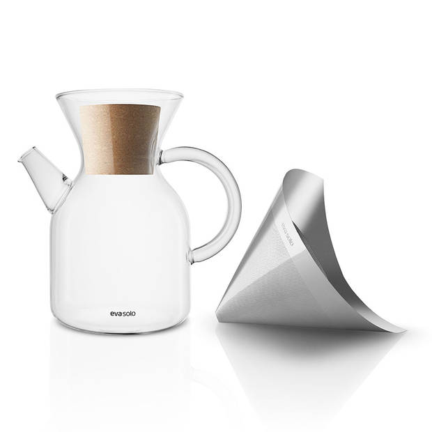 Eva Solo - Pour-Over Koffiemaker - 1 liter - Transparant - Eva Solo