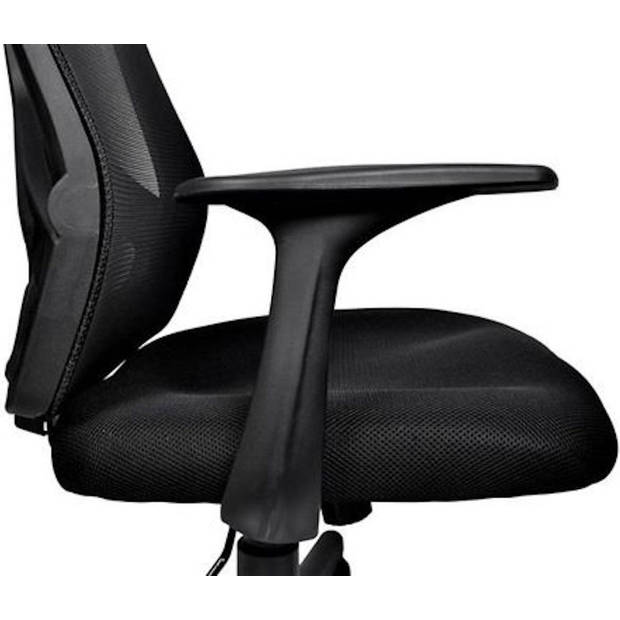 Malatec ergonomische bureaustoel met hoofdsteun verrijdbaar en in hoogte verstelbaar