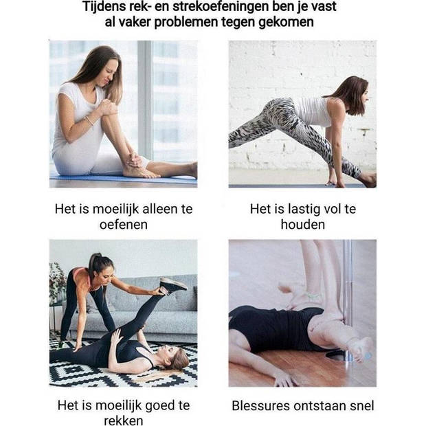 Verstelbare yoga split trainer / Benen spagaat beenspreider