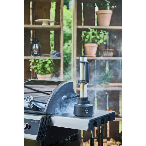 Outdoor Chef - Barbecue Gas Dualchef 425 G 30 mBar Blazing Zone - Gietijzer - Zwart