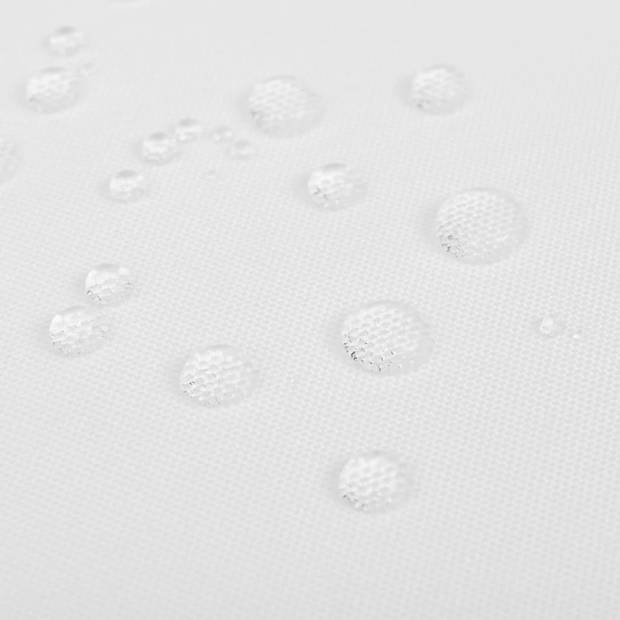 Tafelkleden wit 5 stuks 100 x 100 cm