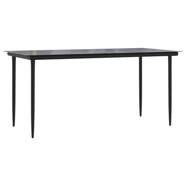 The Living Store Tuinmeubelset - Stabiel frame - Duurzaam materiaal - Stevig tafelblad - Comfortabele zit - Inclusief 1