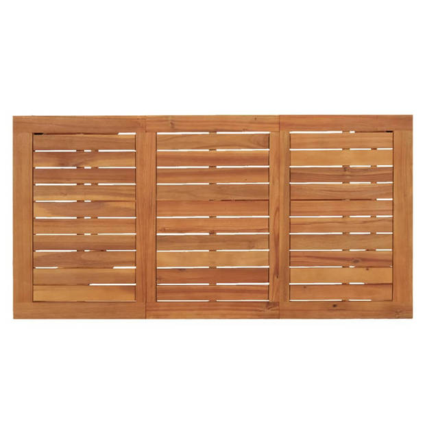 vidaXL Tuinbartafel 120x60x105 cm massief acaciahout