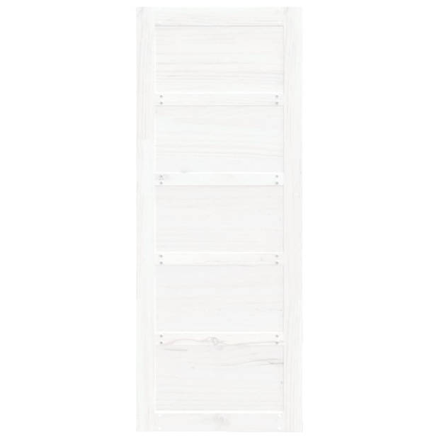 The Living Store Schuifdeur Grenenhout - 80 x 1.8 x 204.5 cm - Wit