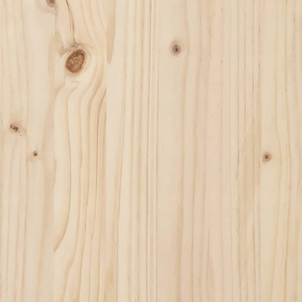 vidaXL Salontafel Ø 40x60 cm massief grenenhout