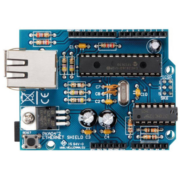 Ethernet shield voor Arduino®