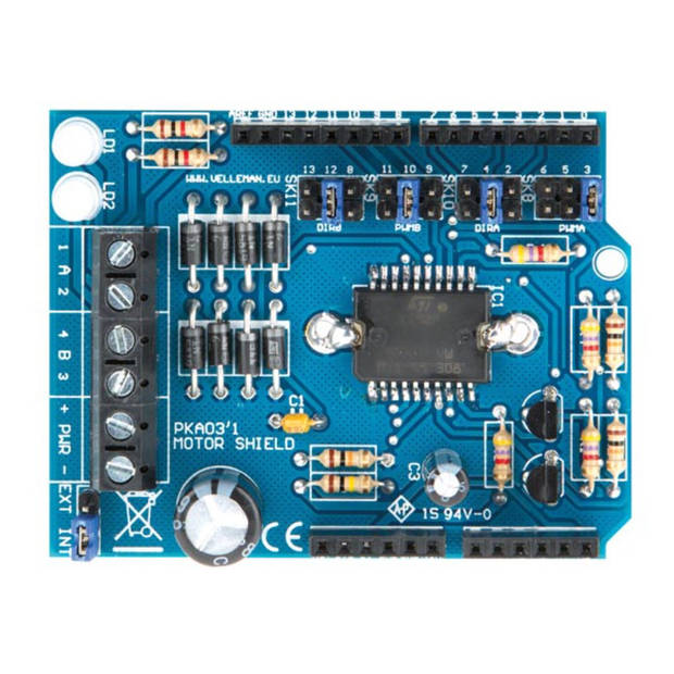 Motor & power shield voor Arduino®