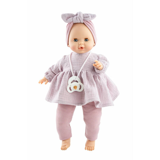 Paola Reina Pop Sonia (roze) met mechanisme (36cm)