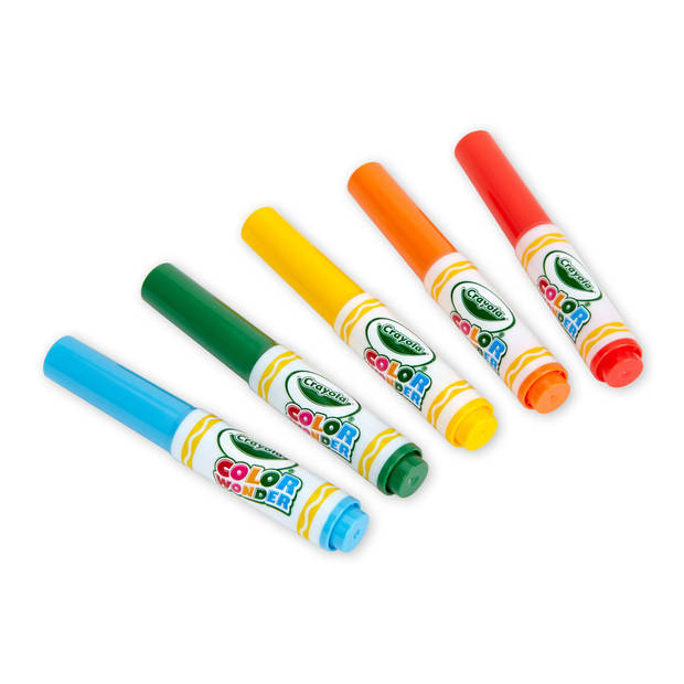 Crayola GOLIATH 10 Color Wonder Mini viltstiften Nieuw