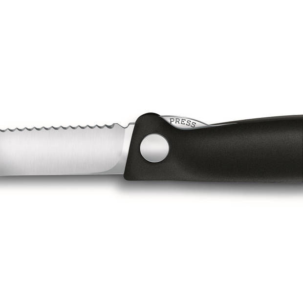 Victorinox SwissClassic Inklapbare Tomatenmessenset - 2-delig - Zwart