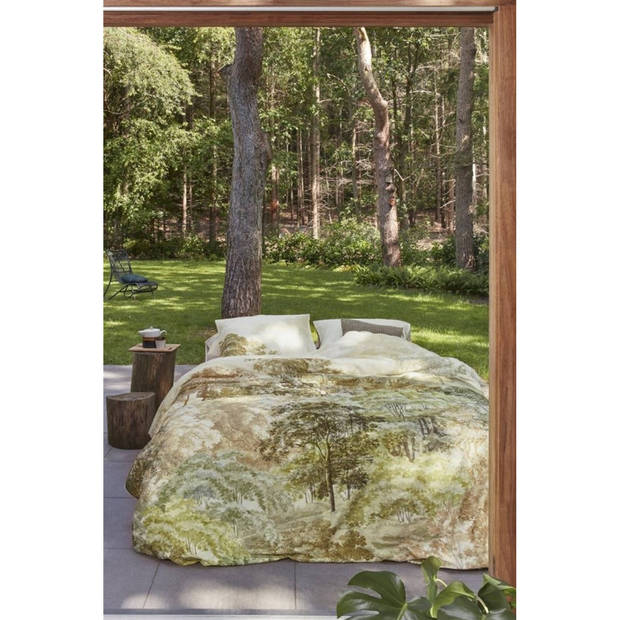 Beddinghouse Dekbedovertrek Arcadia Green-2-persoons (200 x 200/220 cm)