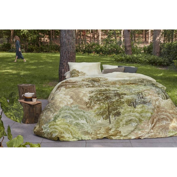 Beddinghouse Dekbedovertrek Arcadia Green-2-persoons (200 x 200/220 cm)