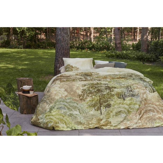 Beddinghouse dekbedovertrek Arcadia - Groen - 2-Persoons 200x200/220 cm