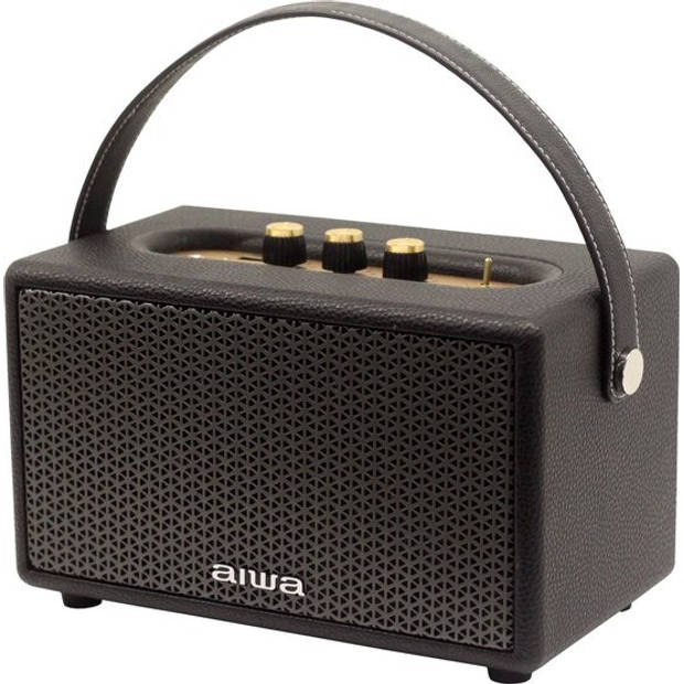 Aiwa RS-X50 Diviner Play 50 Watt Bluetooth speaker inclusief afstandsbediening, TWS, USB -zwart