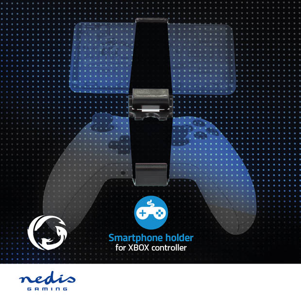 Nedis Smartphone Gaming Houder - SGPDX100BK - Zwart