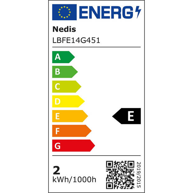 Nedis LED-Filamentlamp E14 - LBFE14G451