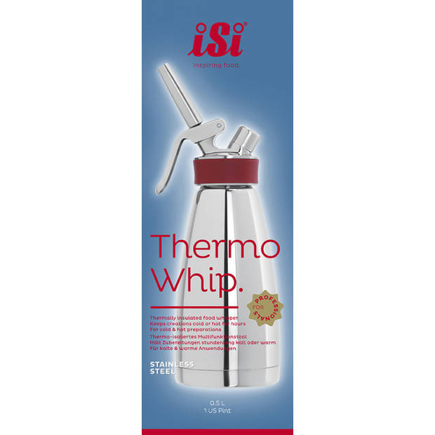 iSi Thermo Whip Plus rvs - 0.5 Ltr