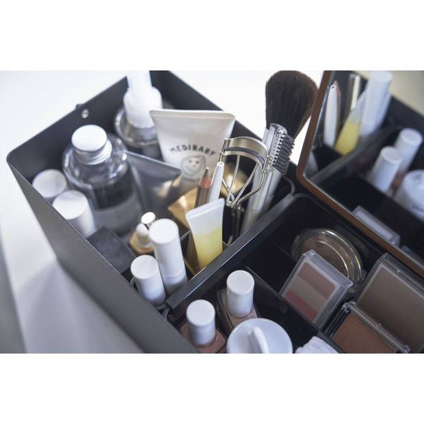 Yamazaki Make-up Organizer - Tower - Zwart