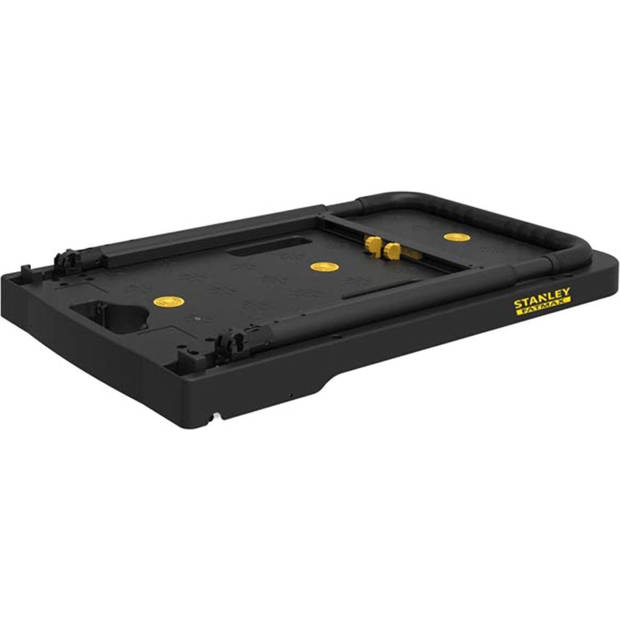 Stanley Opvouwbare Platformwagen FXWT-712 - Max. 135KG - Aluminium - Voor Klussen, Reizen en Verhuizen - Geel/Zwart