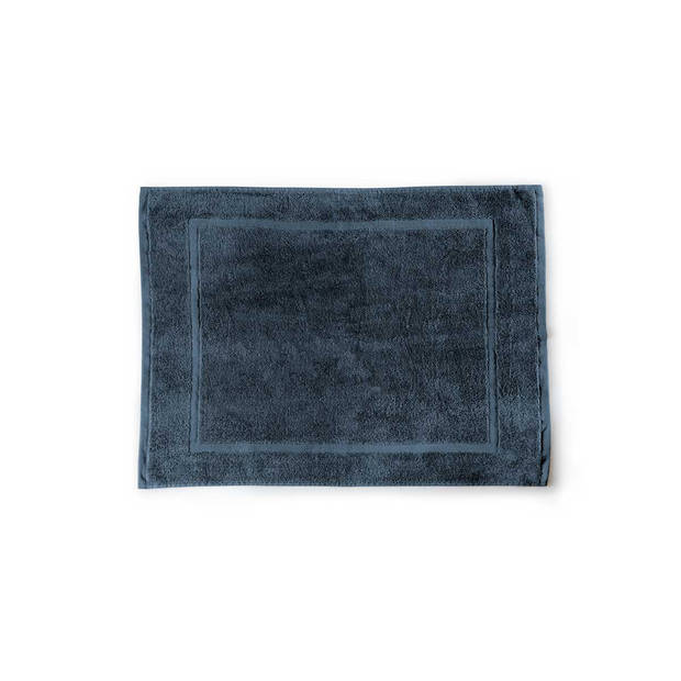 LINNICK Pure Hotel Badmat 50x70cm - ocean blue - Set van 2